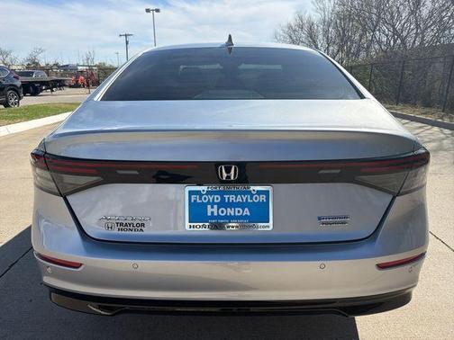 Solar Silver Metallic 2026 Honda Accord Hybrid Touring