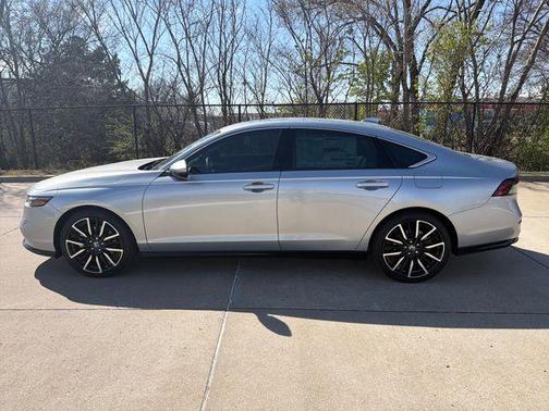 Solar Silver Metallic 2026 Honda Accord Hybrid Touring