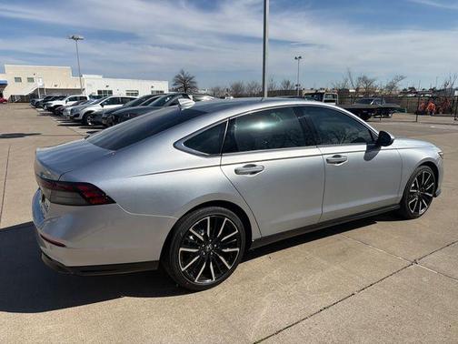 Solar Silver Metallic 2026 Honda Accord Hybrid Touring