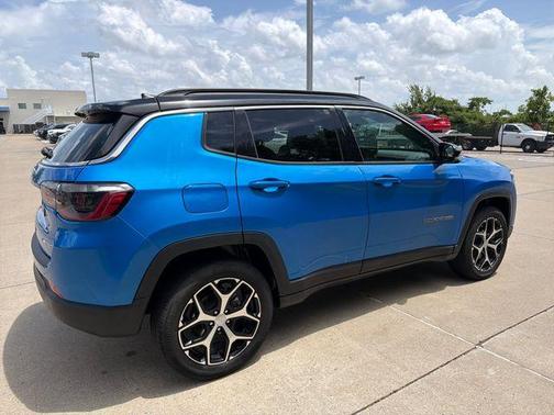 Hydro Blue Pearlcoat 2024 Jeep Compass Limited