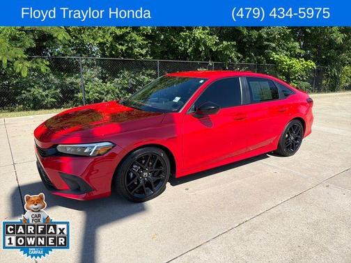 Rallye Red 2023 Honda Civic Sport