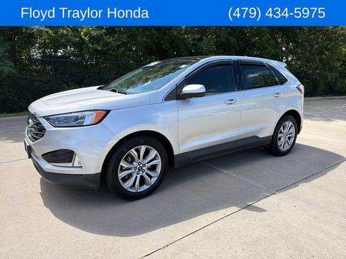 Ingot Silver 2019 Ford Edge Titanium