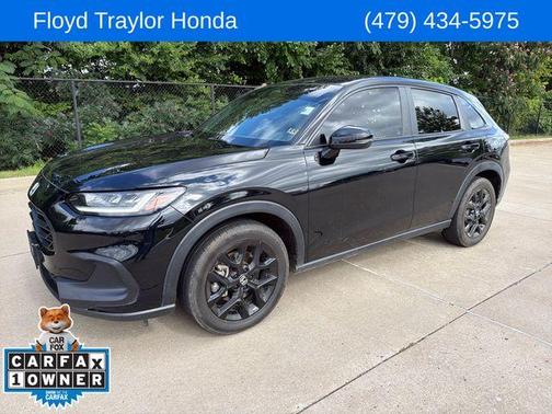 Crystal Black Pearl 2024 Honda HR-V Sport