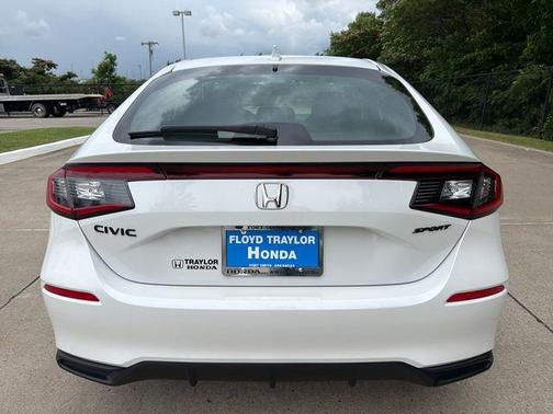 Platinum White Pearl 2026 Honda Civic Sport