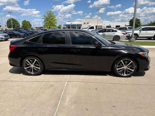 Crystal Black Pearl 2022 Honda Civic Touring