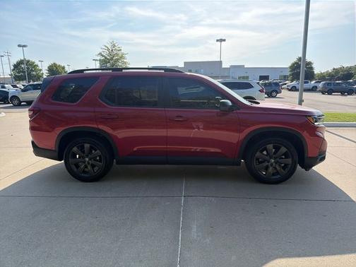 Red 2025 Honda Pilot Sport 2WD