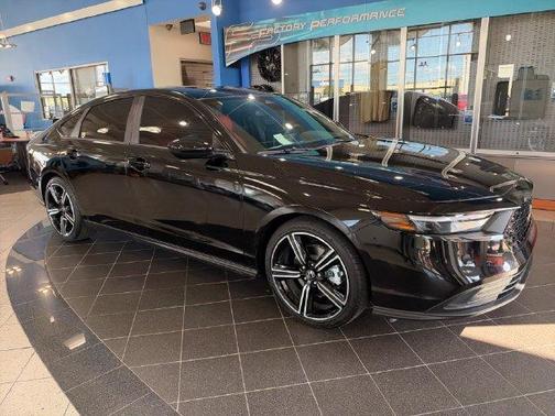 Crystal Black Pearl 2026 Honda Accord Hybrid Sport