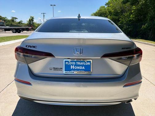 Solar Silver Metallic 2026 Honda Civic Sport