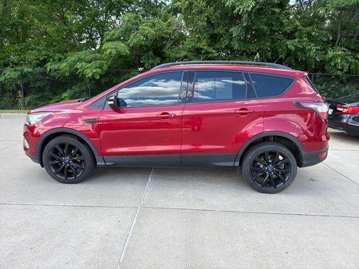 Ruby Red Metallic 2017 Ford Escape Titanium