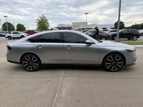 Solar Silver Metallic 2026 Honda Accord Hybrid Touring