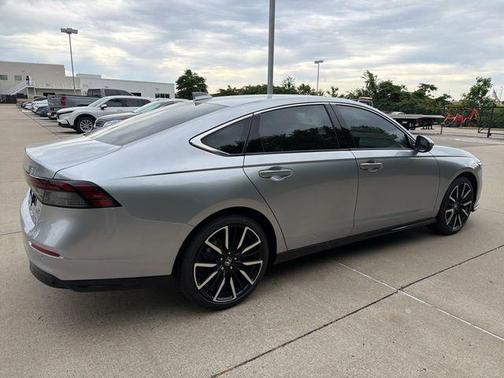 Solar Silver Metallic 2026 Honda Accord Hybrid Touring