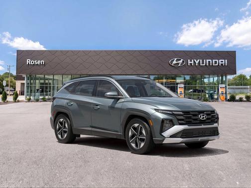 Amazon Gray 2026 Hyundai TUCSON Hybrid SEL