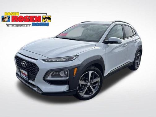 Chalk White 2020 Hyundai KONA Ultimate