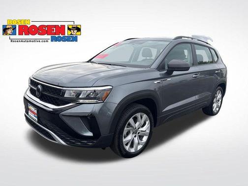 Platinum Gray Metallic 2023 Volkswagen Taos 1.5T S