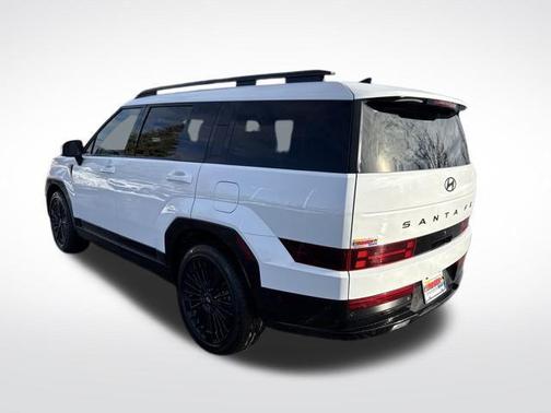 Serenity White 2026 Hyundai SANTA FE HEV Calligraphy