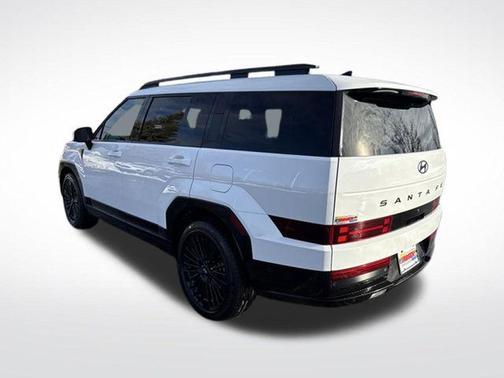 Serenity White 2026 Hyundai SANTA FE HEV Calligraphy