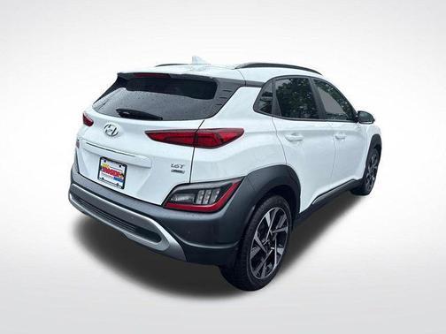 Lunar White 2023 Hyundai KONA Limited