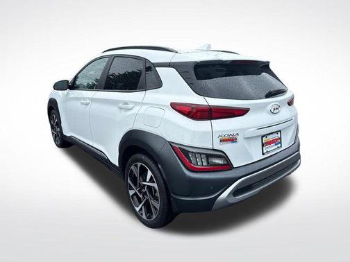 Lunar White 2023 Hyundai KONA Limited