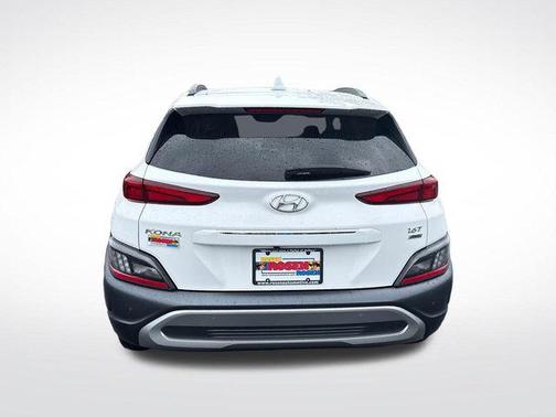 Lunar White 2023 Hyundai KONA Limited