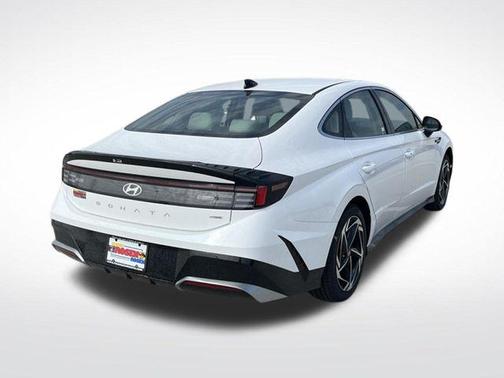Serenity White 2026 Hyundai SONATA SEL