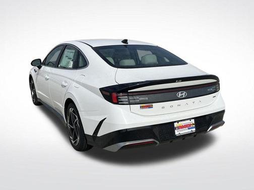 Serenity White 2026 Hyundai SONATA SEL