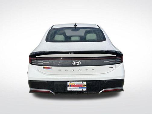 Serenity White 2026 Hyundai SONATA SEL