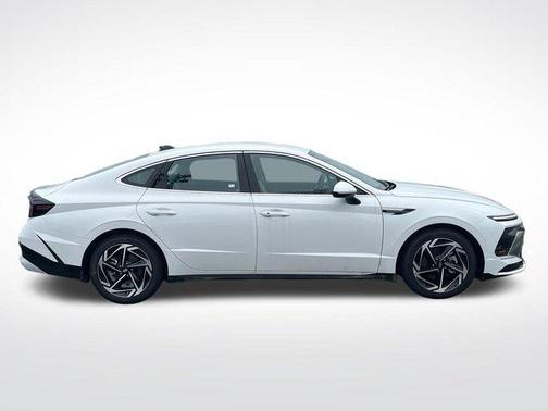 Serenity White 2026 Hyundai SONATA SEL