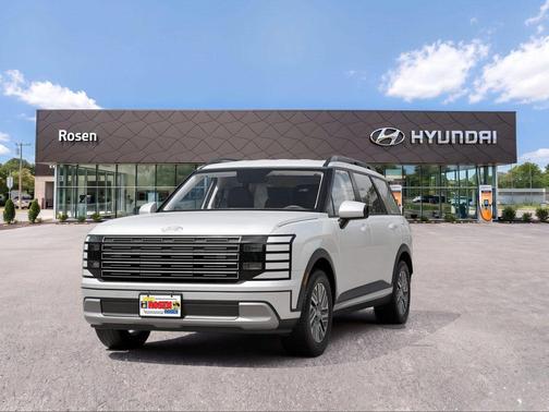 Creamy White Pearl 2027 Hyundai Palisade Hybrid SEL 8P