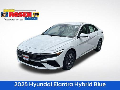 2025 Hyundai ELANTRA HEV Blue