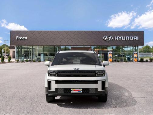 Serenity White 2027 Hyundai SANTA FE Calligraphy