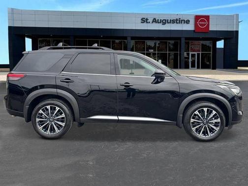 Black 2026 Nissan Pathfinder Platinum