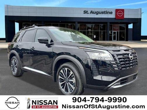 Black 2026 Nissan Pathfinder Platinum