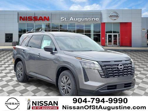 Gun Metallic 2026 Nissan Pathfinder SV