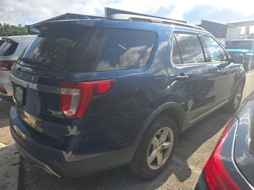 Dark Blue 2017 Ford Explorer XLT