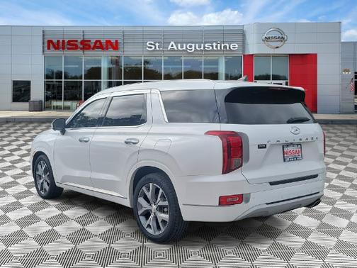 Hyper White 2021 Hyundai PALISADE Limited