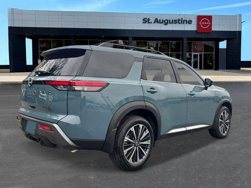 Baltic Teal 2026 Nissan Pathfinder Platinum