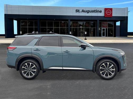 Baltic Teal 2026 Nissan Pathfinder Platinum