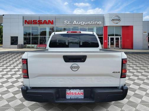 Glacier White 2026 Nissan Frontier S