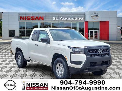 Glacier White 2026 Nissan Frontier S
