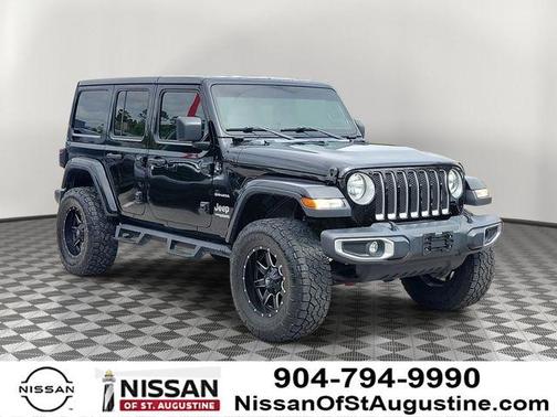 Black Clearcoat 2019 Jeep Wrangler Unlimited Sahara