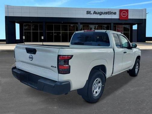 Glacier White 2026 Nissan Frontier S