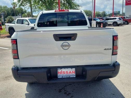 Glacier White 2026 Nissan Frontier S