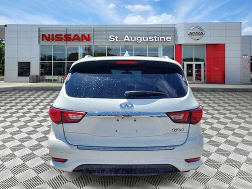 White 2017 INFINITI QX60 Base