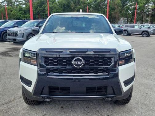 Glacier White 2026 Nissan Frontier SV