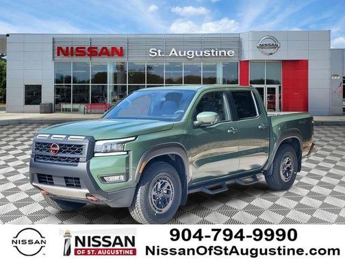 Green 2026 Nissan Frontier PRO-X