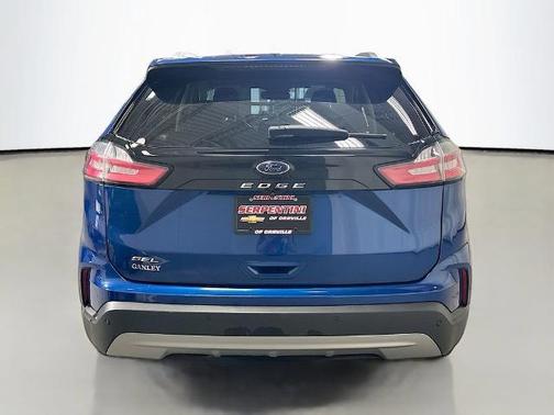 Atlas Blue Metallic 2021 Ford Edge SEL