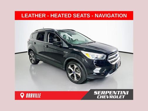 Shadow Black 2018 Ford Escape SEL