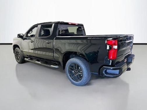 Black 2026 Chevrolet Silverado 1500 Custom