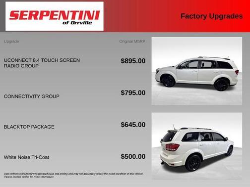 White Noise 2019 Dodge Journey SE
