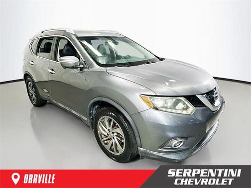 Gun Metallic 2015 Nissan Rogue SL